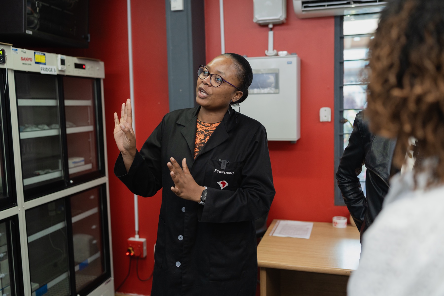Aurum leaders and researchers in discussion